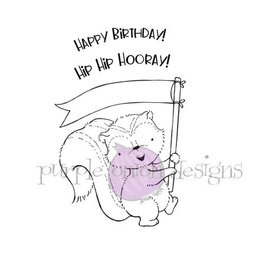 Purple Onion Designs Purple Onion Designs Stacey Yacula - Petunia (Skunk with banner)