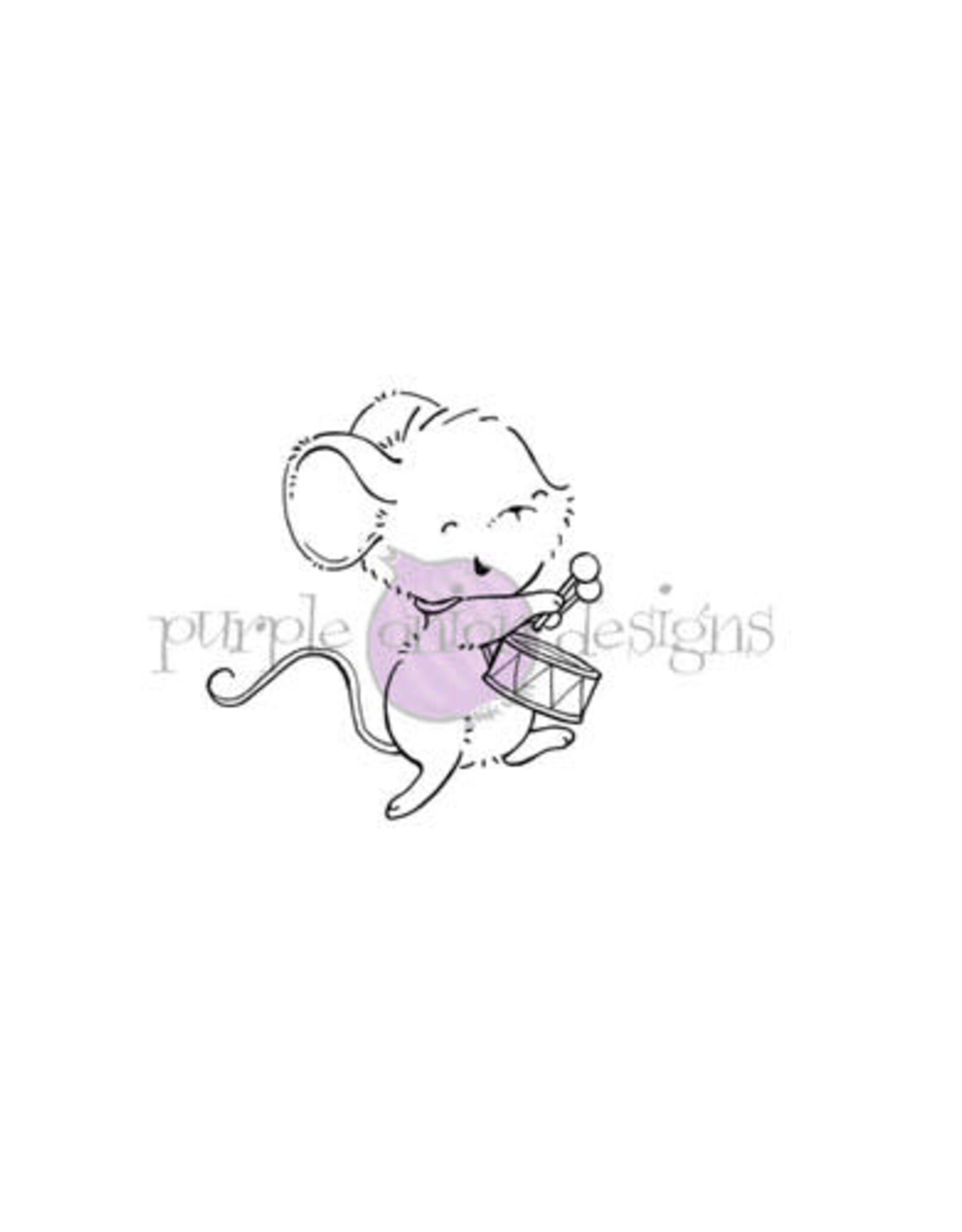 Purple Onion Designs Purple Onion Designs Stacey Yacula - Travis (Mouse with drum)
