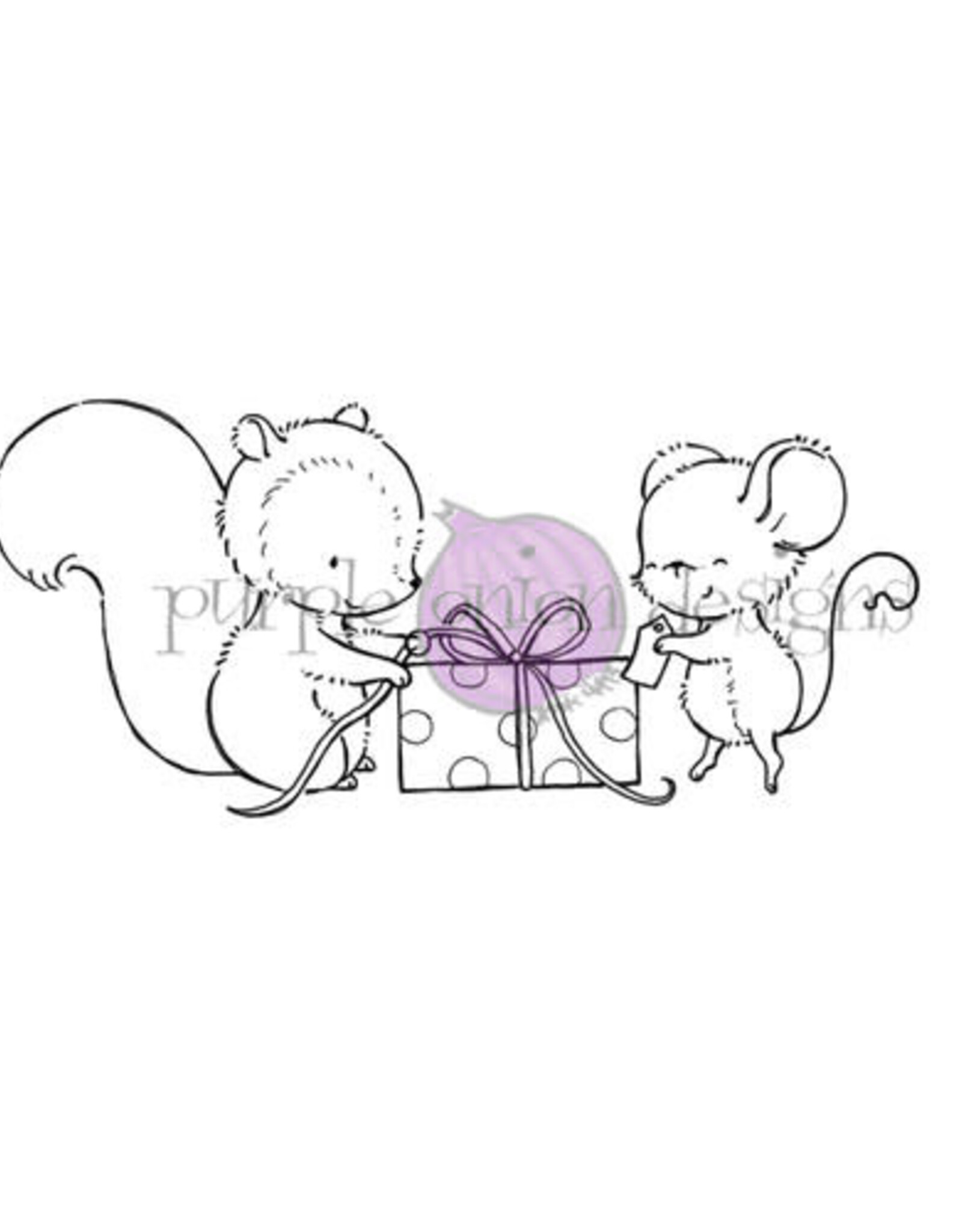 Purple Onion Designs Purple Onion Designs Stacey Yacula - Especially For You (Squirrel & Mouse Gift Wrapping)