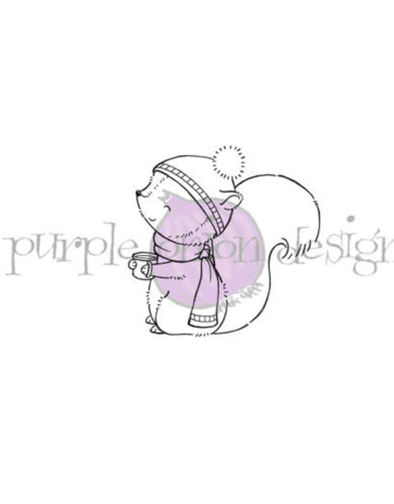 Purple Onion Designs Purple Onion Designs Stacey Yacula - Katie (squirrel holding mug)