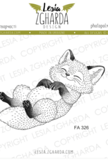 Lesia Zgharda Lesia Zgharda Stamp “Sleeping Fox Cub” FA326