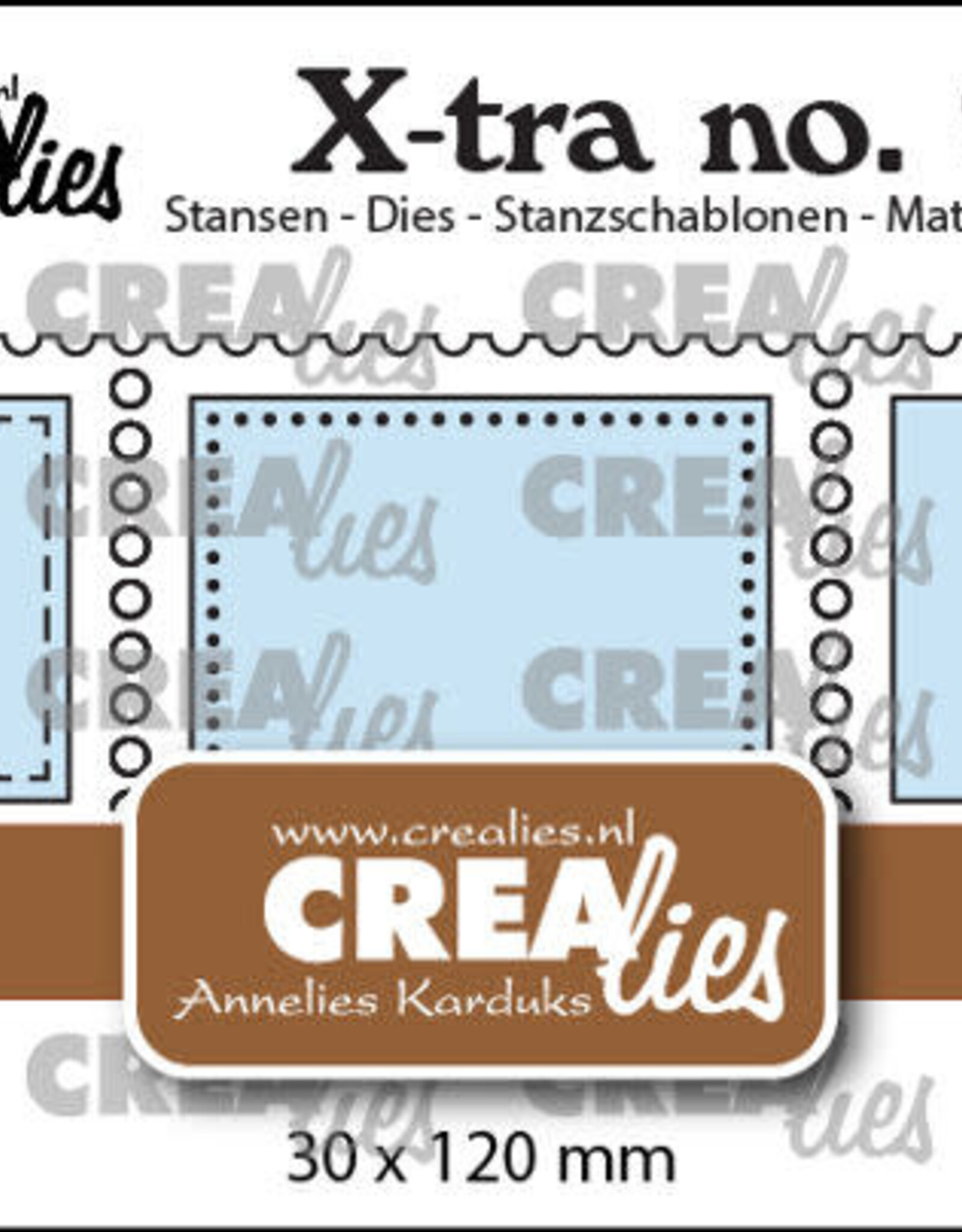 Crealies Crealies   X-tra stansen no. 97, 3 postzegels op een rij horizontaal  CLXtra97