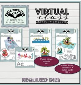 Karen Burniston Karen Burniston virtual class 25 juli 2026  bundel