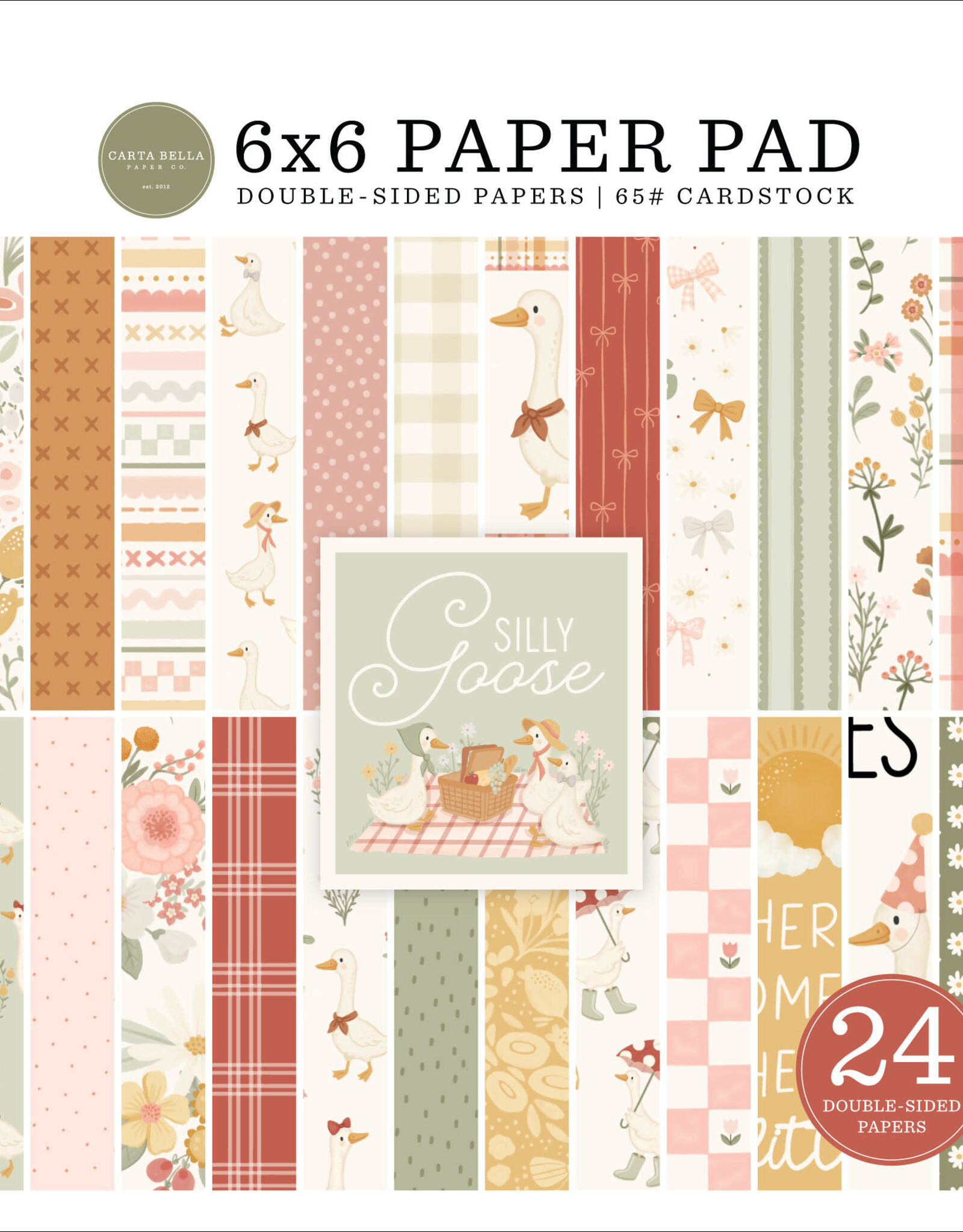 Carta Bella Carta Bella  Silly Goose  paper pad  6x6
