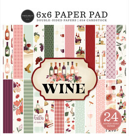 Carta Bella Carta Bella  Wine  paper pad  6x6