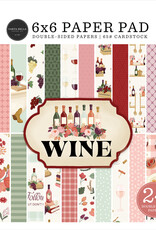 Carta Bella Carta Bella  Wine  paper pad  6x6