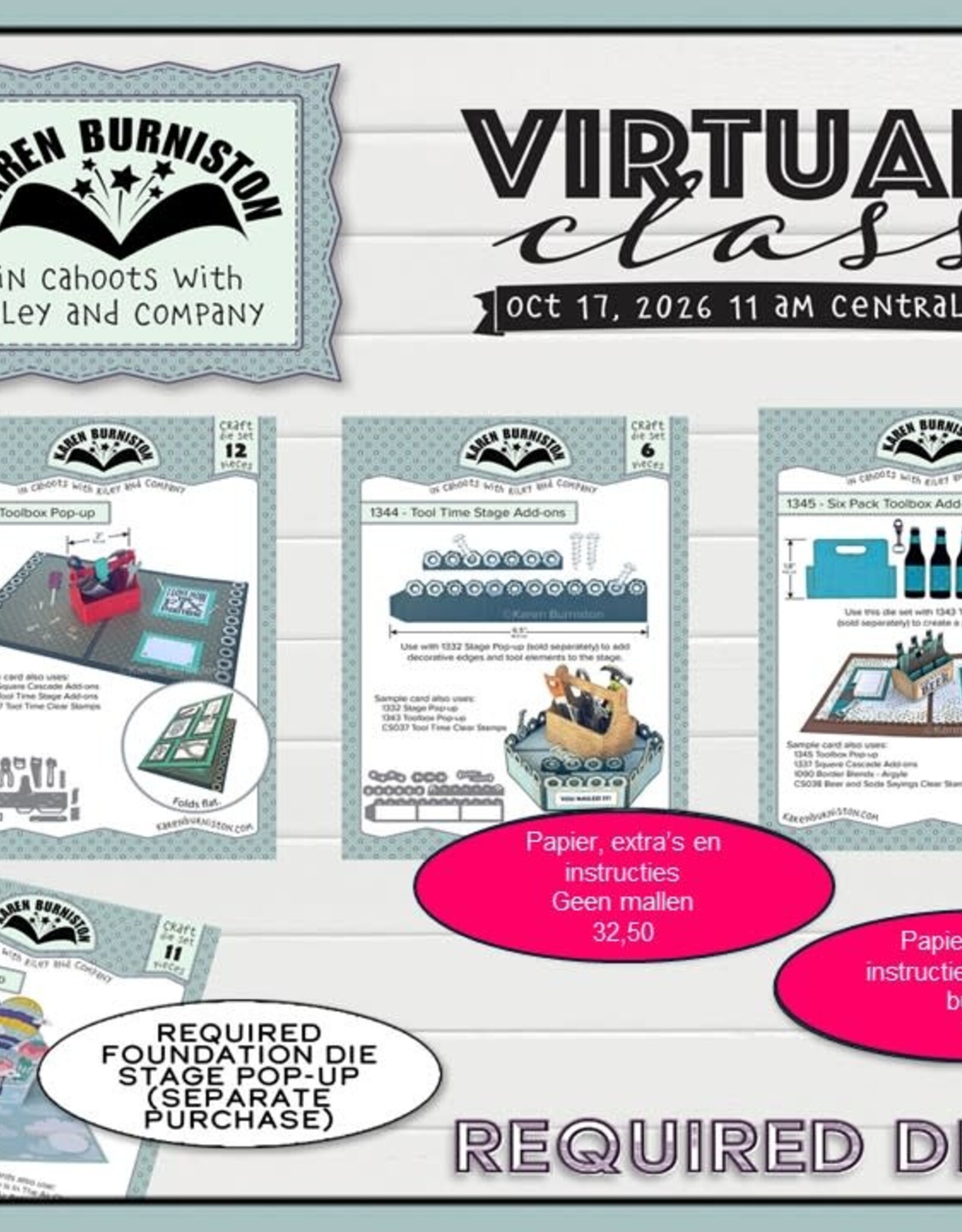 Karen Burniston Karen Burniston Virtual class 17 Okotber 2026  Bundel