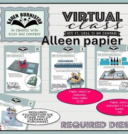Karen Burniston Karen Burniston Virtual class 17 Okotber 2026  ALLEEN PAPIER