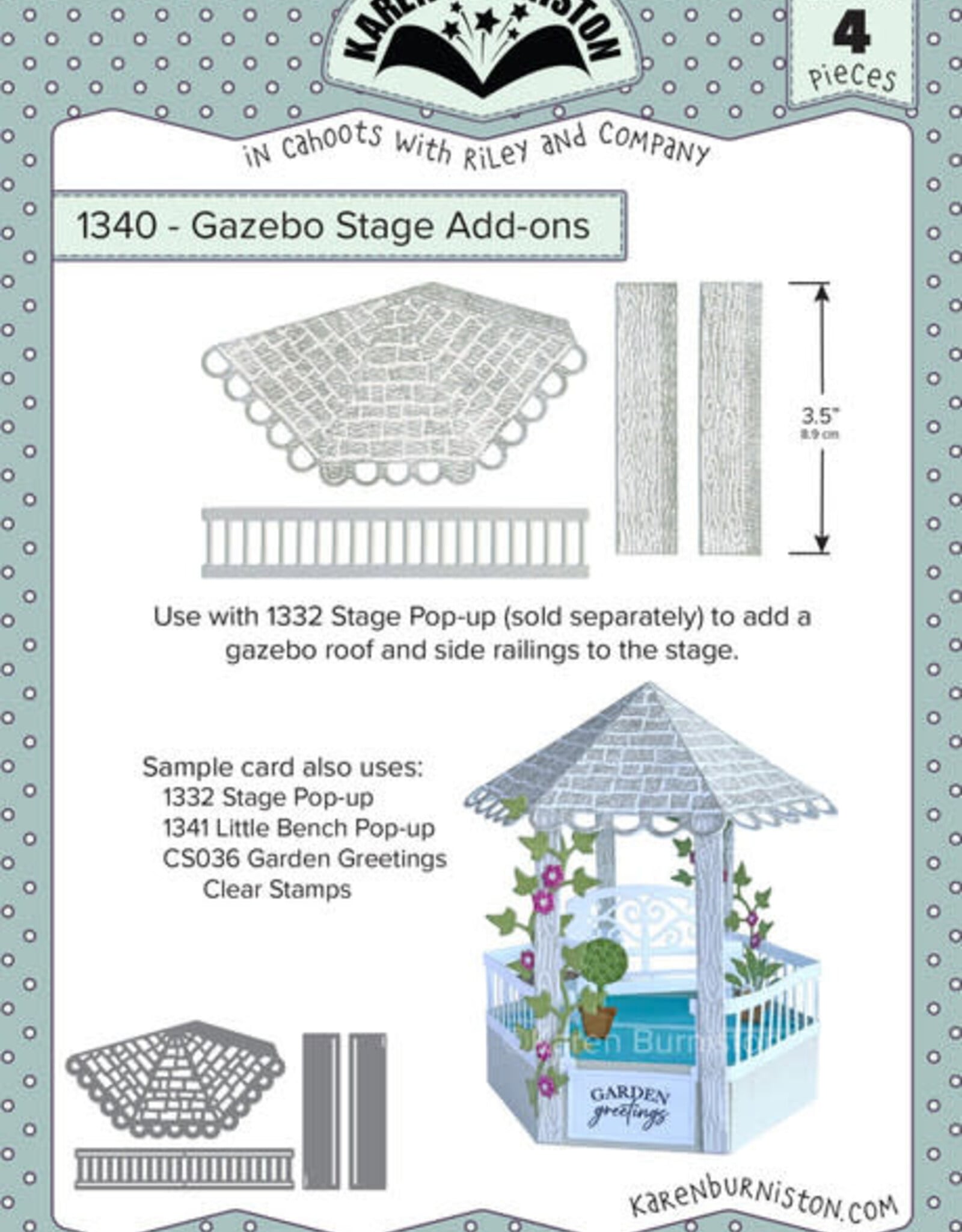 Karen Burniston Karen Burniston  Gazebo Stage Add-ons  1340