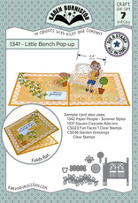 Karen Burniston Karen Burniston  Little Bench Pop-up  1341
