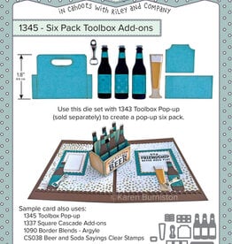 Karen Burniston Karen Burniston  Six Pack Tool box Add-ons  1345
