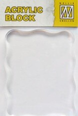 Nellie's Choice Nellie`s Choice acrylic stamping bloc 70x90x8mm AB006