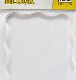 Nellie's Choice Nellie`s Choice acrylic stamping bloc 70x90x8mm AB006