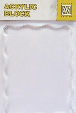 Nellie's Choice Nellie`s Choice acrylic stamping bloc 120x90x8mm AB007