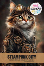 KleurLab KleurLab,  Steampunk City  , Kleurboek voor volwassenen
