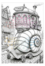KleurLab KleurLab,  Steampunk City  , Kleurboek voor volwassenen
