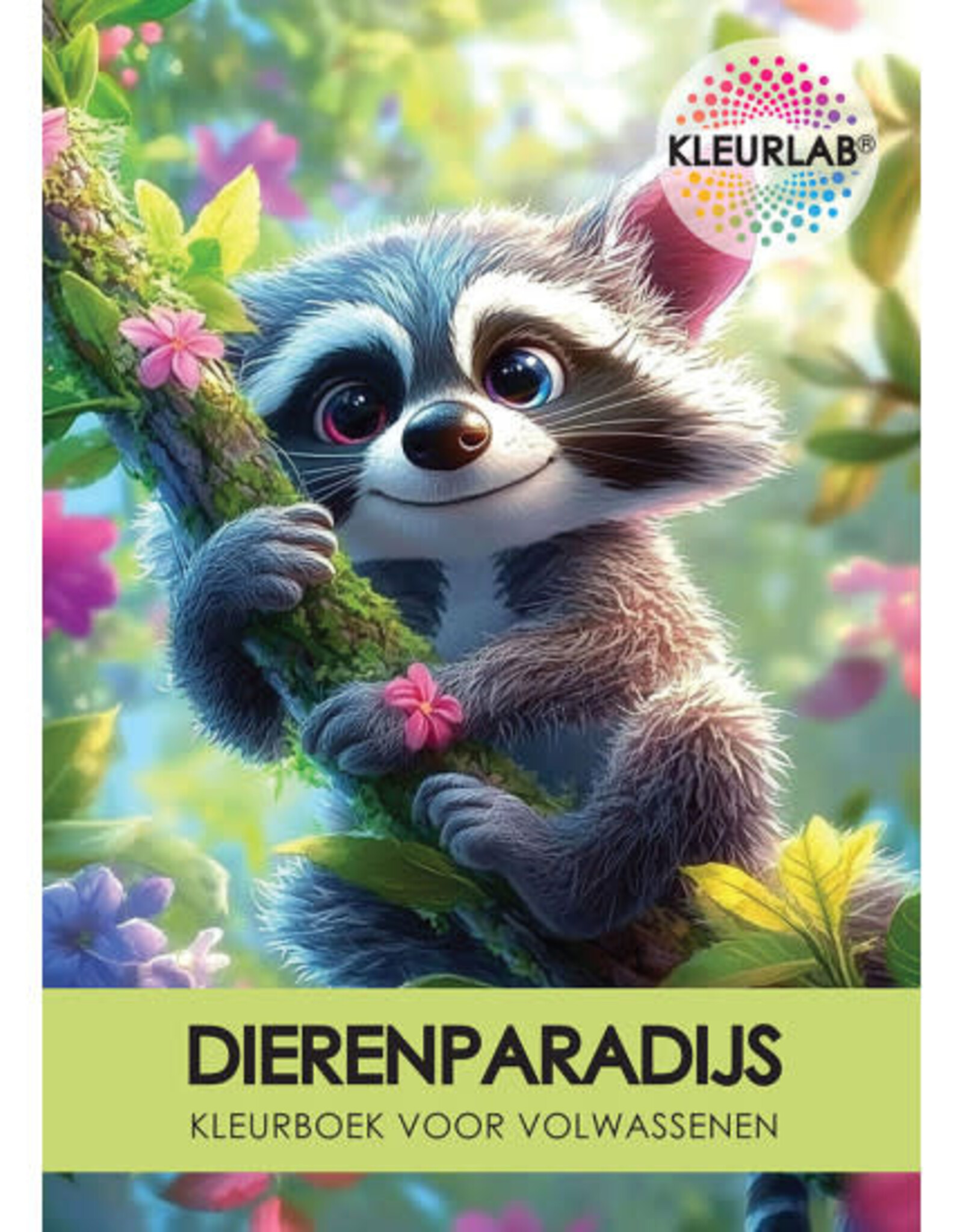 KleurLab KleurLab,  Dierenparadijs  , Kleurboek voor volwassenen