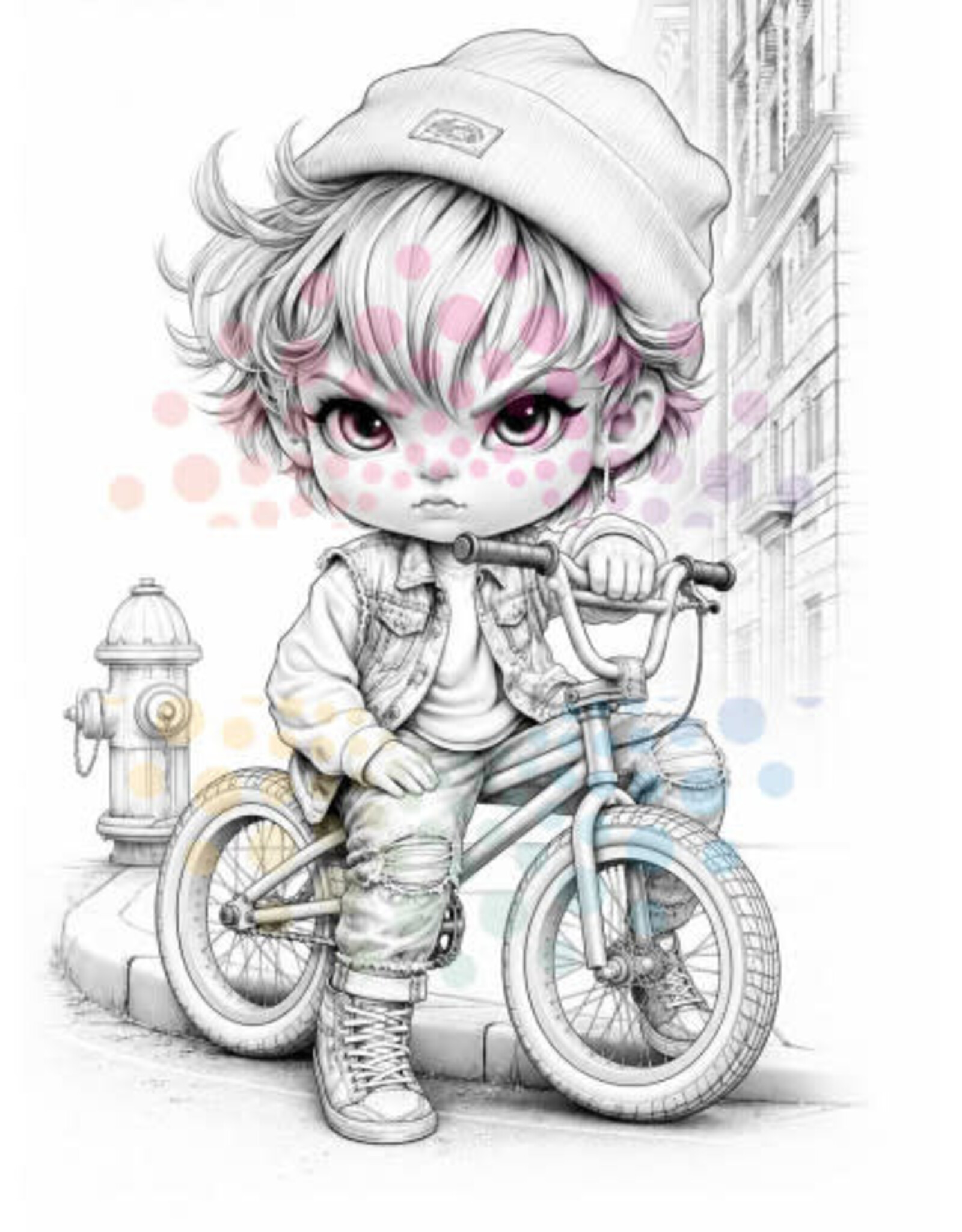 KleurLab KleurLab,  Chibi Boys  , Kleurboek voor volwassenen