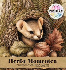 KleurLab KleurLab,  Herfstmomenten  , Kleurboek voor volwassenen