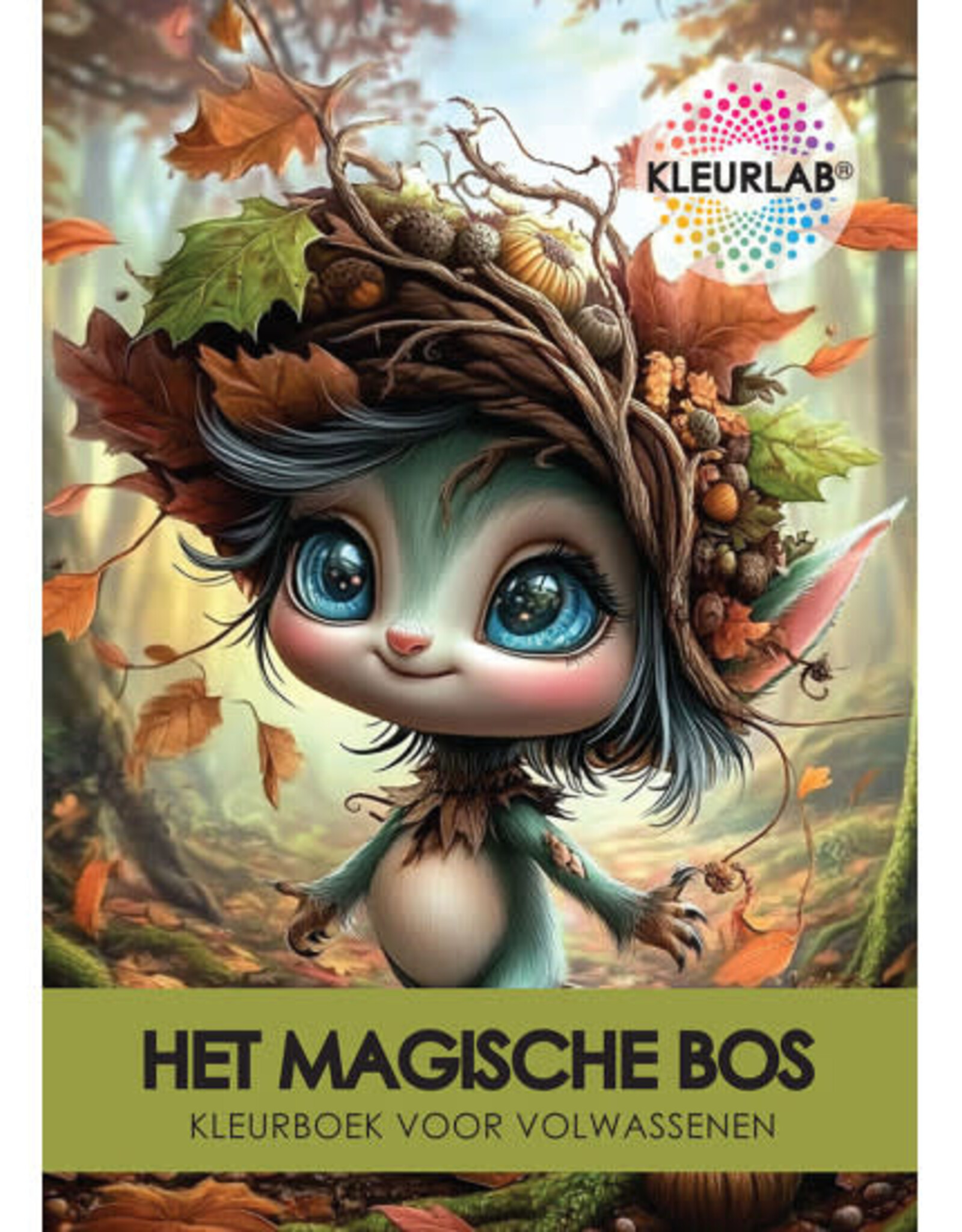 KleurLab KleurLab,  Het Magische Bos  , Kleurboek voor volwassenen