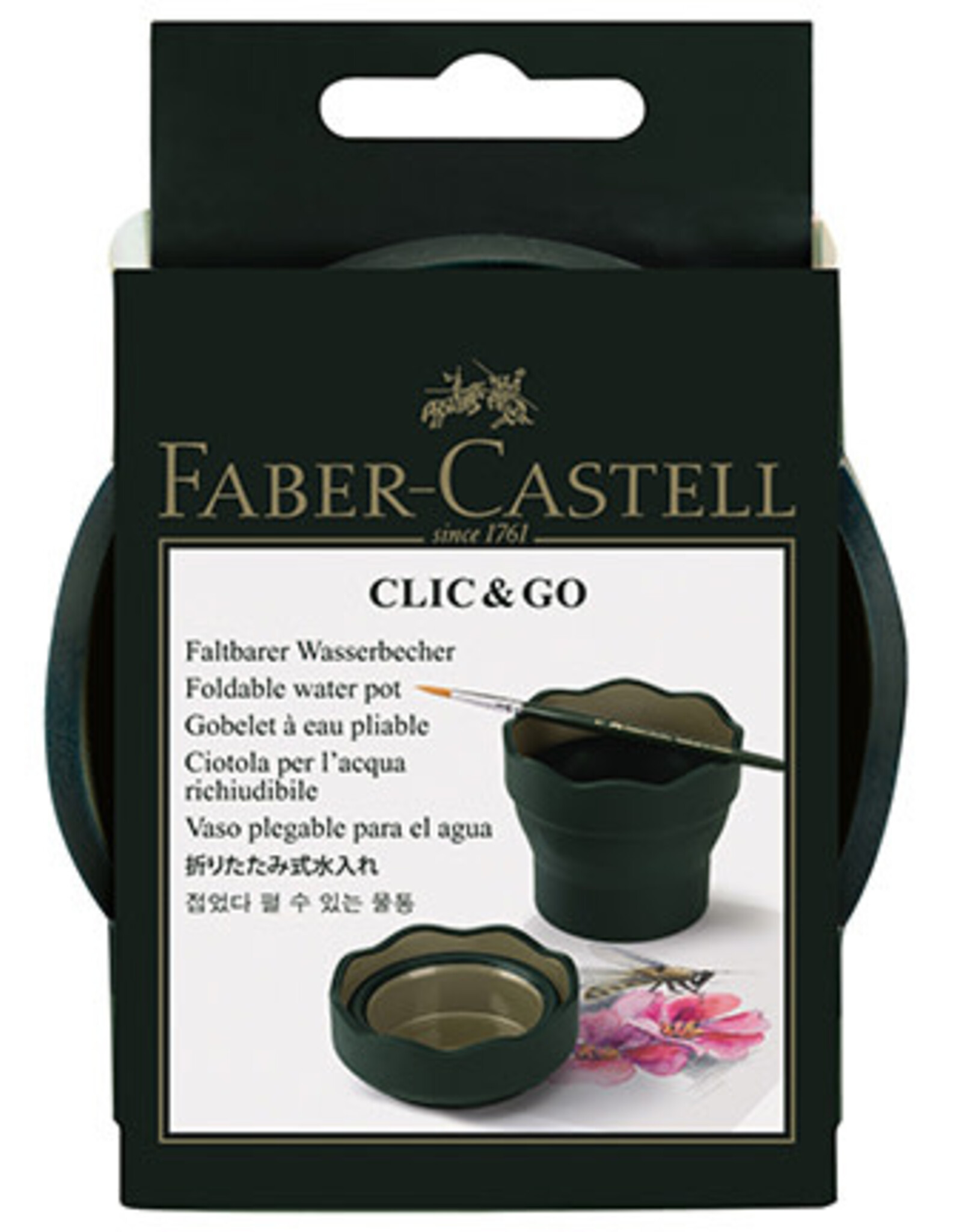 Faber Castell Faber Castell  Clic and Go Watercup Groen