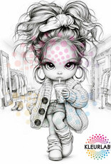 KleurLab KLeurlab Chibi Girls  Winter Fashion Vibes