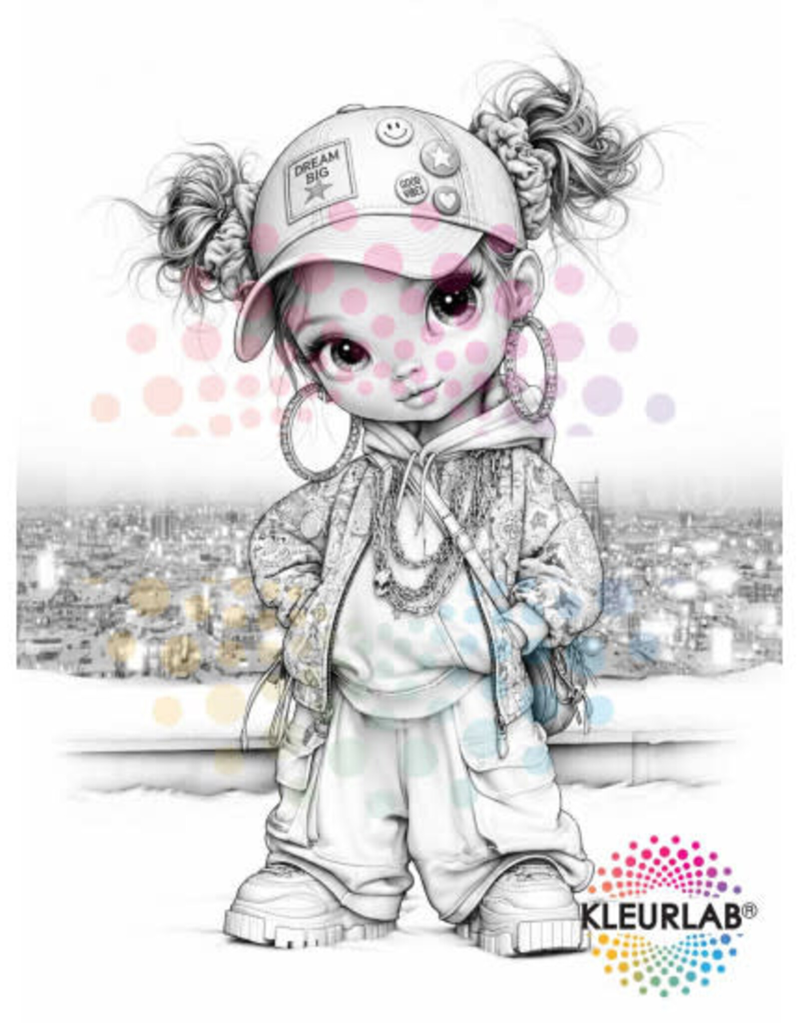 KleurLab KLeurlab Chibi Girls  Winter Fashion Vibes