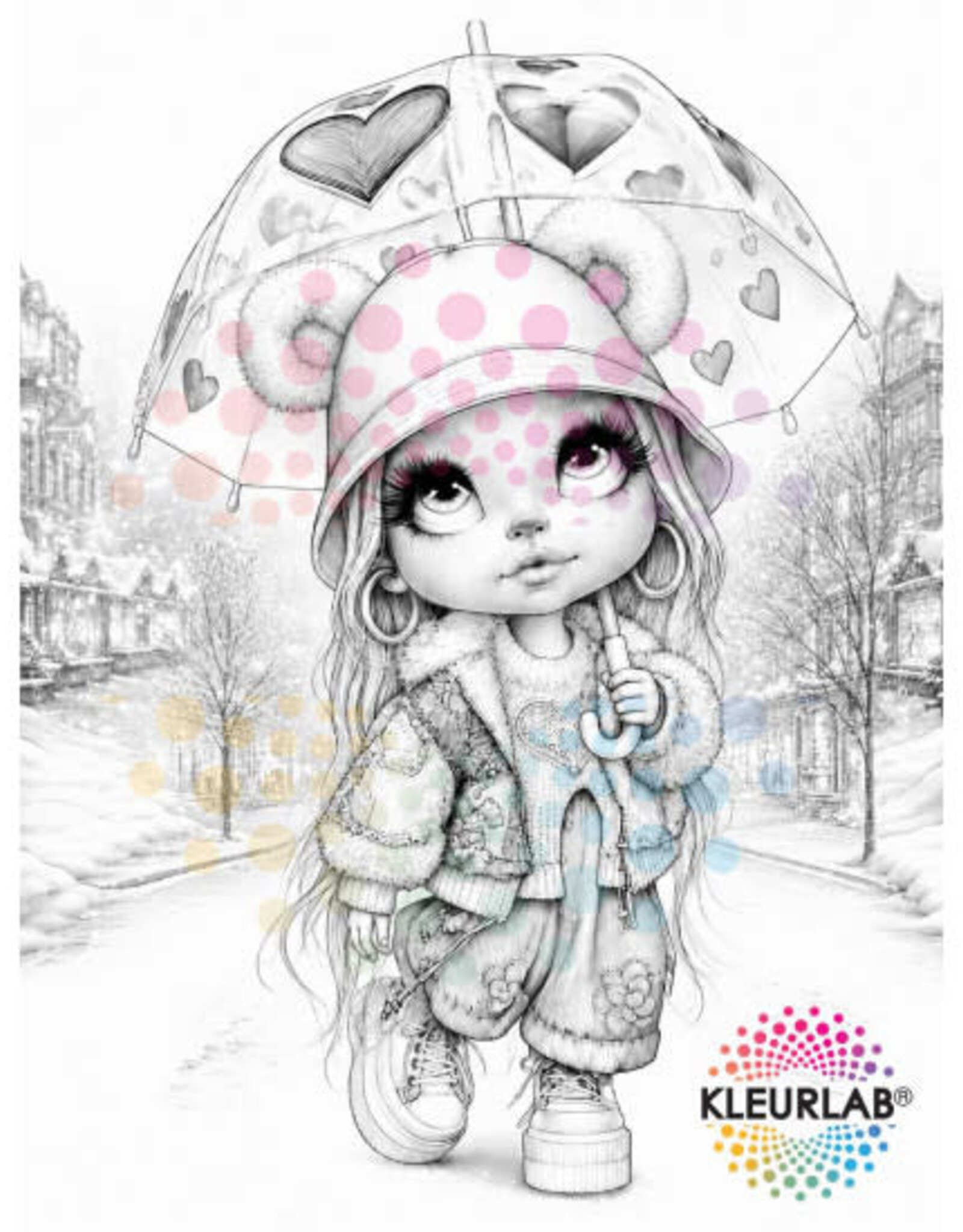 KleurLab KLeurlab Chibi Girls  Winter Fashion Vibes
