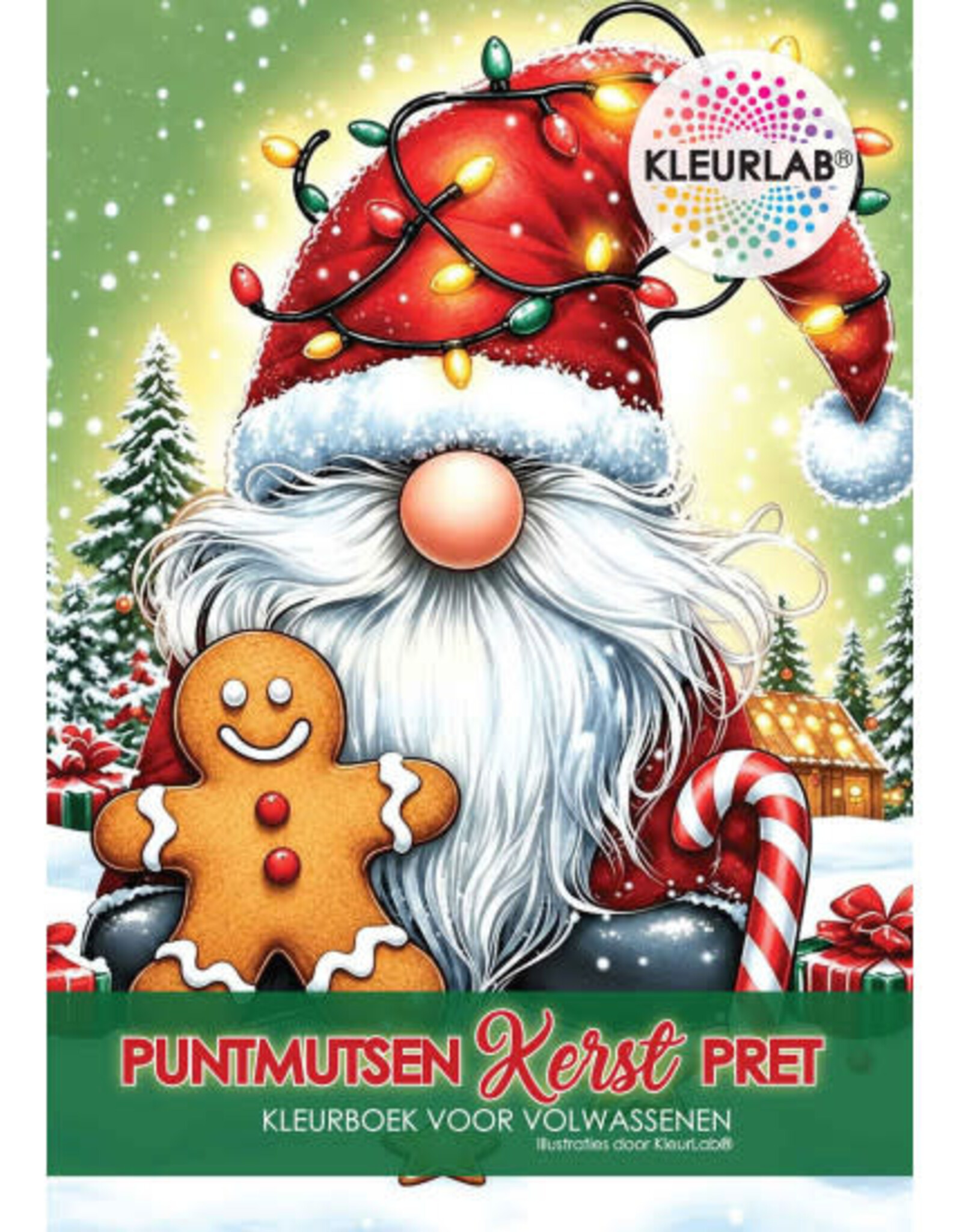 KleurLab KLeurlab Puntmutsen Kerst Pret