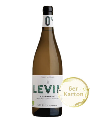LEVIN Chardonnay 0% Alkoholfrei 2024 (6er Karton) LEVIN Chardonnay 0% Alkoholfrei 2024 (6er Karton)