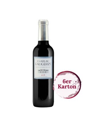 Château Faugères Rouge 2016 (6er Karton) (37,5 cl)
