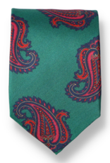 Krawatte aus Seidentwill mit Druckmotiv