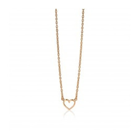 Rebel and Rose Necklace heart