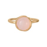 Swarovski Ring goud roze