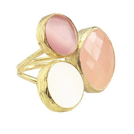 MYA BAY Ring trio pink