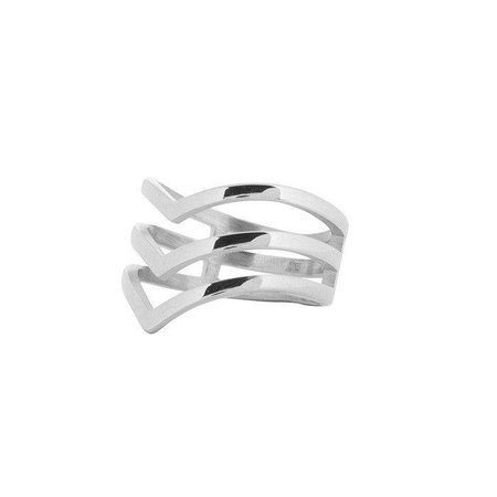 MYA BAY Ring V Silver