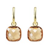 Guess Earrings orange stone