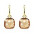 Guess Earrings blue stone