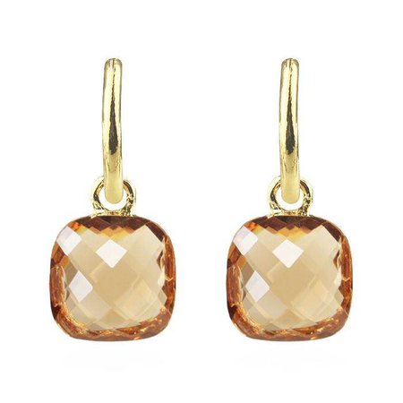 Guess Earring pink stone