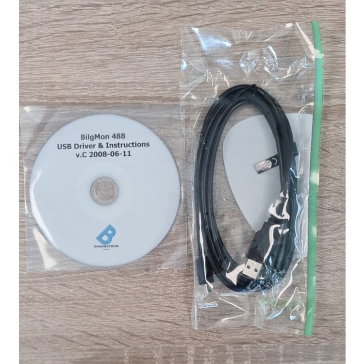 Brannstrom Software CD and Data Cable for Bilgmon 488