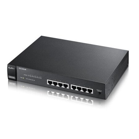 ZyXEL ES1100-8P 8-port FE Unmanaged PoE Switch