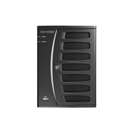 Hikvision DS-7604NI-VP NAS model 4-kanaals NVR met 4 PoE inputs