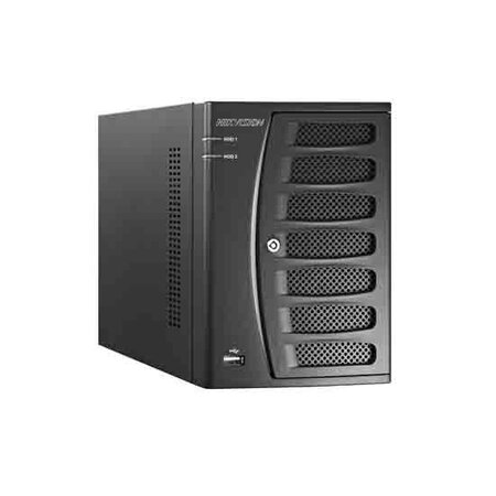 Hikvision DS-7604NI-VP NAS model 4-kanaals NVR met 4 PoE inputs