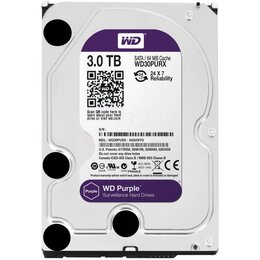WD Western Digital WD30PURX 3TB 3.5" Internal Hard Drive - SATA - 64 MB Buffer