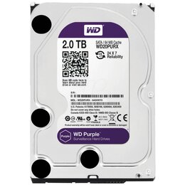 WD Western Digital WD20PURX 2TB 3.5" Internal Hard Drive - SATA - 64 MB Buffer
