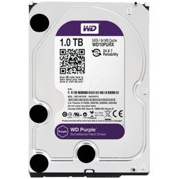 WD Western Digital WD10PURX 1TB 3.5" Internal Hard Drive - SATA - 64 MB Buffer