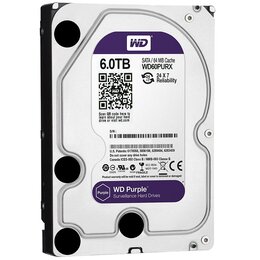 WD Western Digital WD60PURX 6TB 3.5" Internal Hard Drive - SATA - 64 MB Buffer