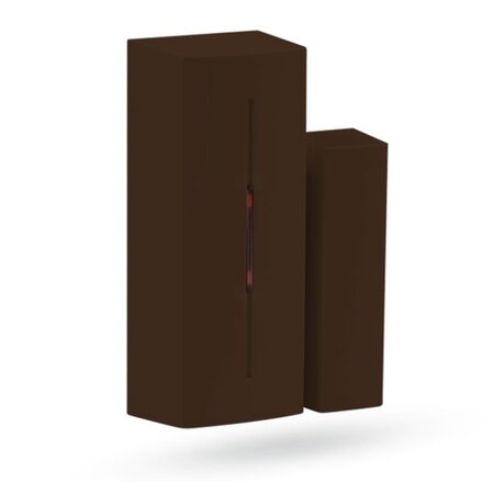 Jablotron JA-183MB Draadloos magneetcontact – mini formaat - Bruin