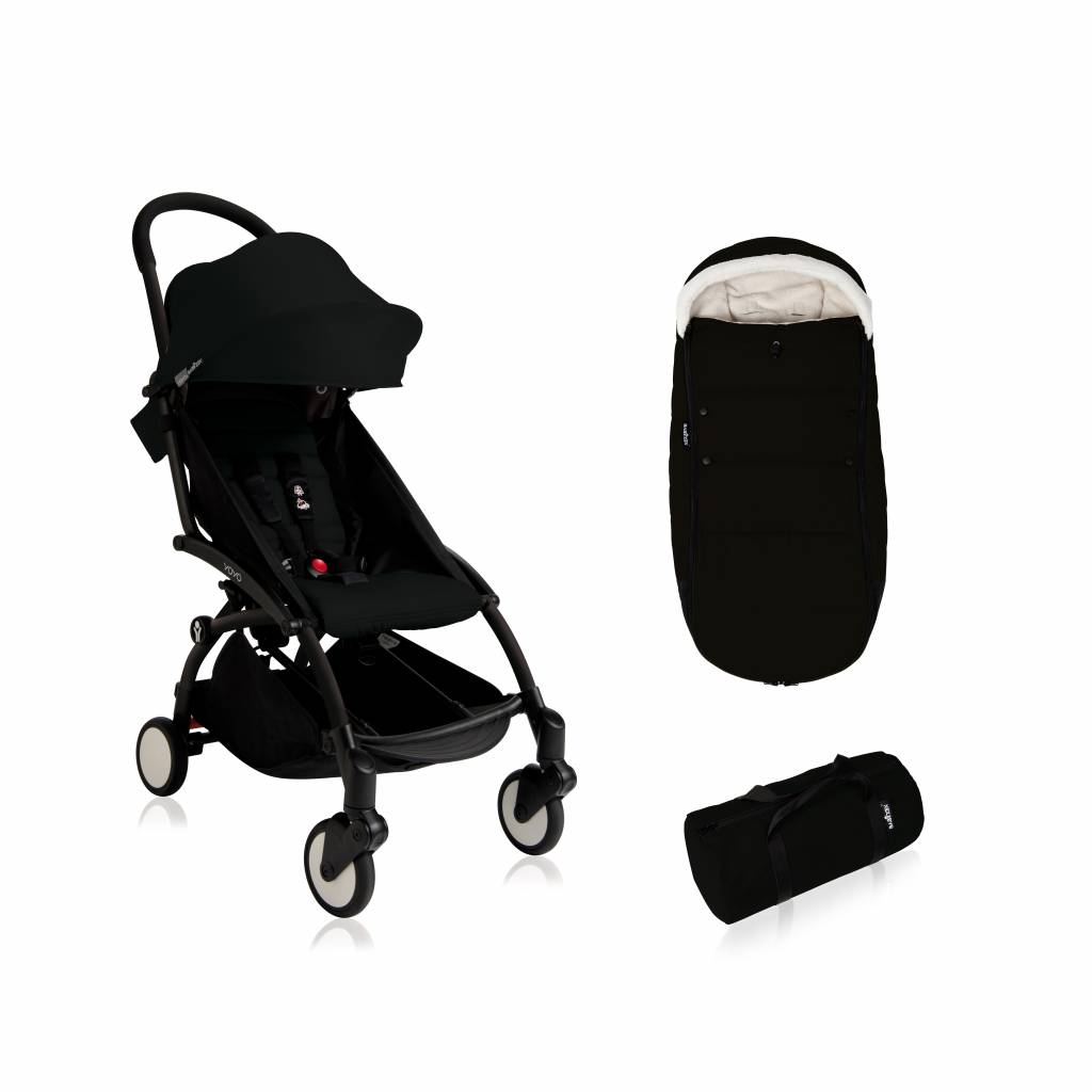 Babyzen YOYO footmuff black - Wonder for kids