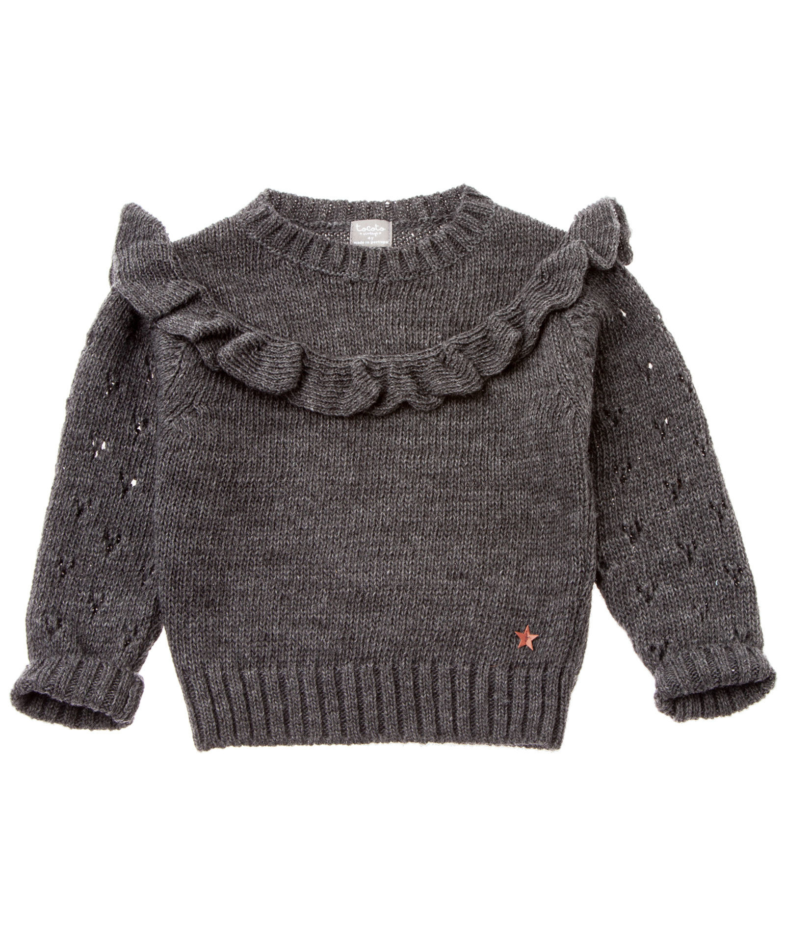Tocoto vintage Tocoto vintage knit sweater dark grey Tocoto vintage Tocoto vintage knit sweater dark grey